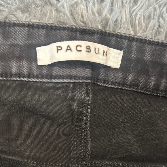 PacSun Black Skinny Jeans Sleek Fit - Picture 3 of 6